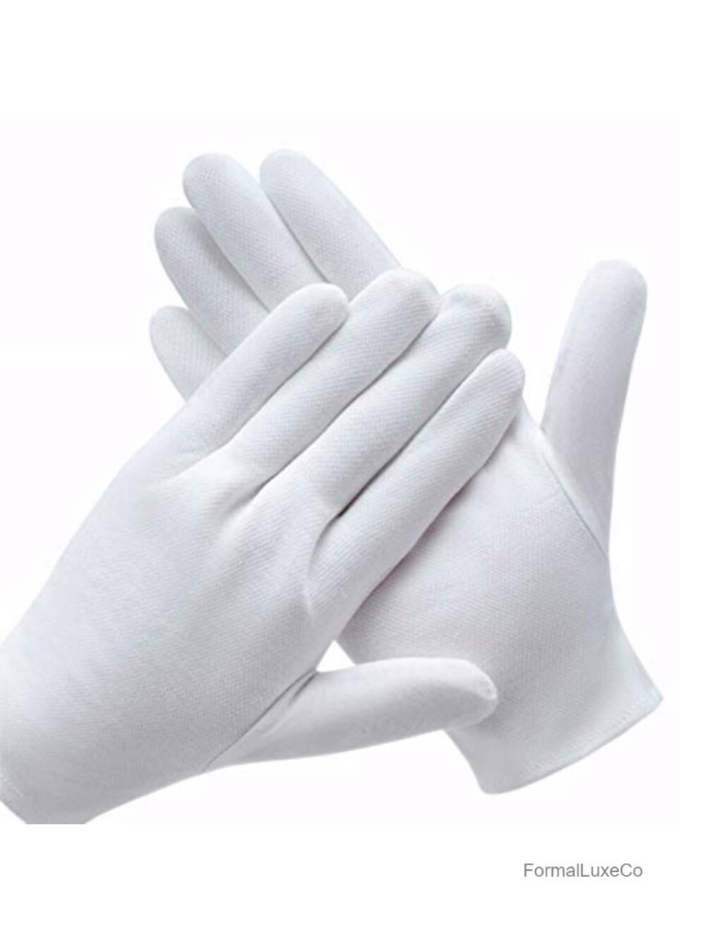 12 Pairs Cotton Gloves Moisturizing Serving Inspection Costume SPA Dry Hands